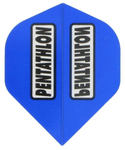 Pentathlon Flights 100 micron Flight mit Fenster 1er Set 3er Set Standard Dart