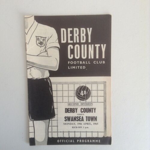 1960's to 1970's Various Fixtures Derby County  Football Programmes 