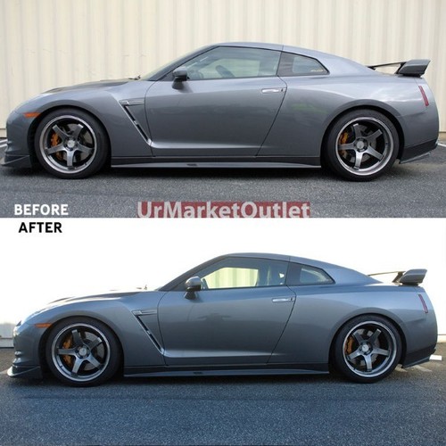 Orange 26mm Drop Megan Racing Lowering Spring Coil Kit For 09-15 Nissan GT-R R35