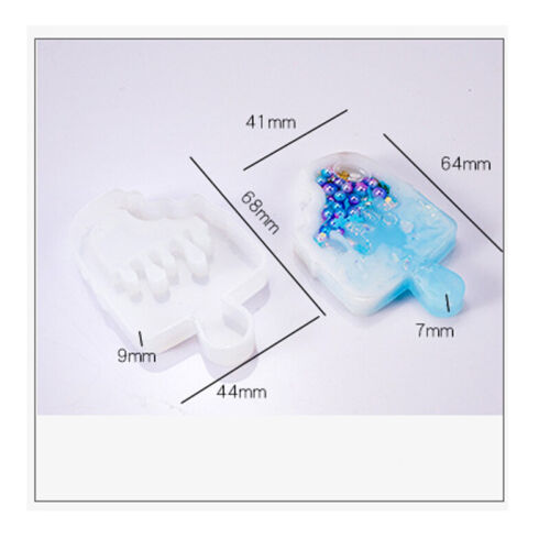 Silicone Epoxy Resin Mold Bookmark DIY Jewelry Making Tool Mould Handmade Crafts 