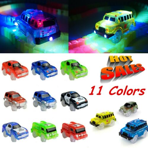 Amazing Cars for Magic Tracks Glow in the Dark Racetrack Light Up Race Cars