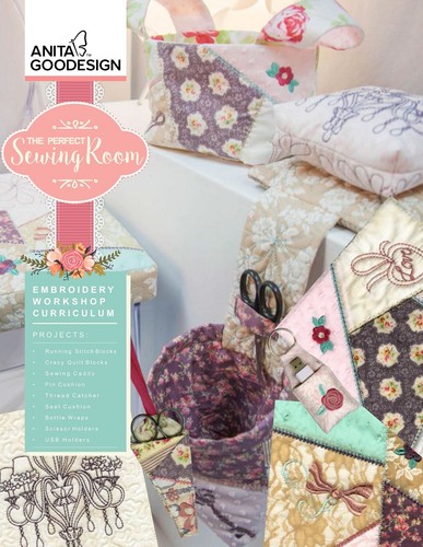 All Access OCTOBER 2015 Anita Goodesign Machine Embroidery Designs CD