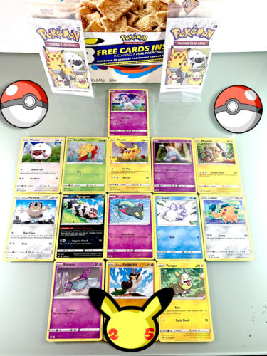 General Mills 25th Anniversary Promo Cards Complete Your Set! Pokemon 