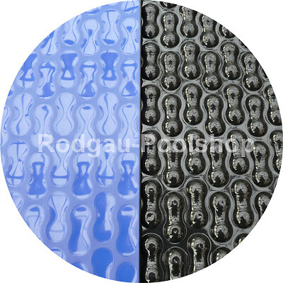 400 MY TELO SOLARE GEOBUBBLE BLU//NERO TELO SOLARE 5,50 M circa tagliati