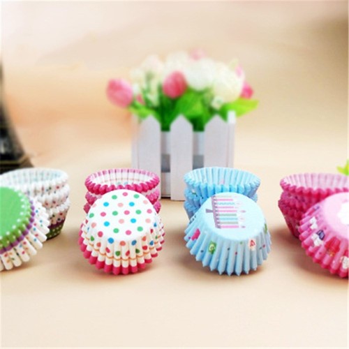 Wedding Oven Party Muffin Caper Cake Cup Cakes Mold Baking Tool Tray Liner 
