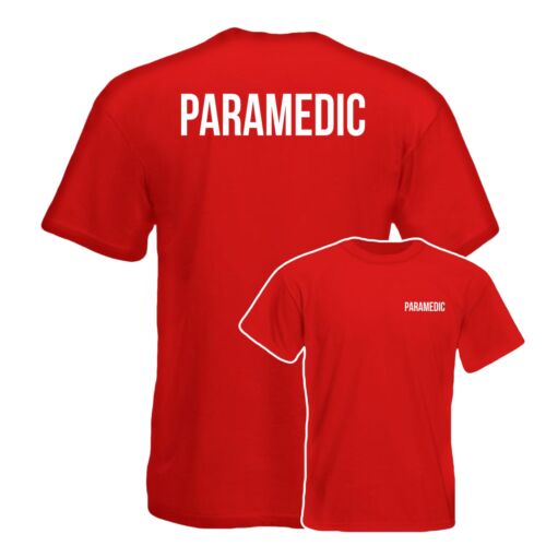 Medical Health Care Work Wear Tee Top Paramedic T-Shirt