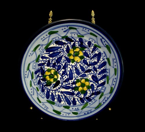 Citronique by Le Souk Ceramique BREAD /& BUTTER PLATE 7 1//8/"