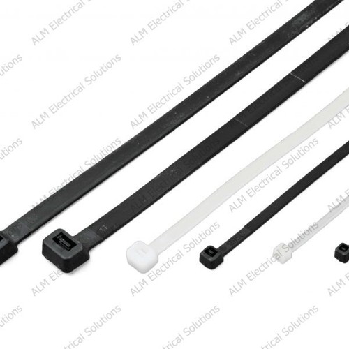 BLACK NYLON CABLE TIES ZIP TIES VARIOUS SIZES