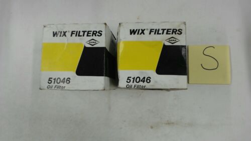 Wix 51046 Oil Filter LOT OF 2 