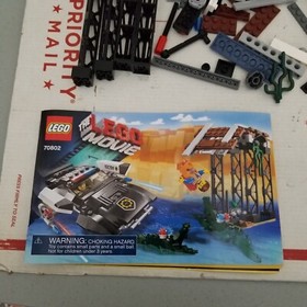 LEGO The LEGO Movie: Bad Cop's Pursuit 70802 Box Manuals INCOMPLETE