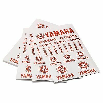Genuine Yamaha Sticker Sheet Jetski Racing MX Bike Decal Badge25