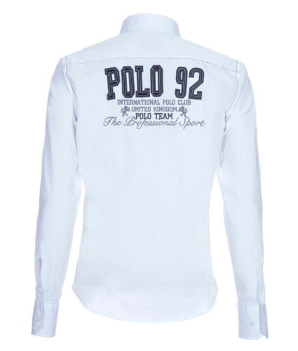 Pontto Designer Hemd Shirt in weiß schwarz grau langarm Modern-Fit Gr 4XL S 
