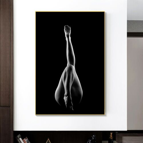 Nude Woman Canvas Poster Modern Wall Art Canvas Painting Wall Picture Prints Art