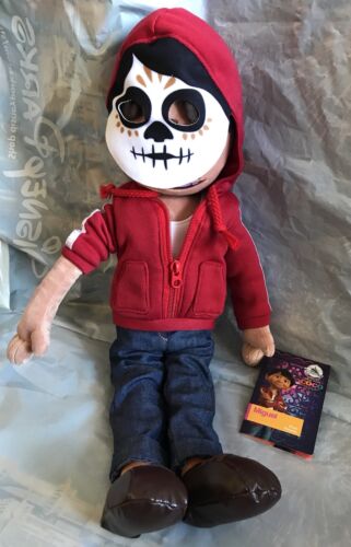 DISNEY STORE COCO MIGUEL PLUSH HOODIE WITH WORKING ZIPPER FELT FACEPAINT MASK