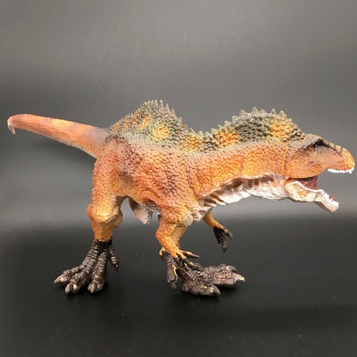 Large Acrocanthosaurus Toy Figure Realistic Dinosaur Christmas Gift Dino Figures