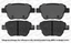 2011 2012 2013 VW Jetta Max Performance Metallic Brake Pads F+R