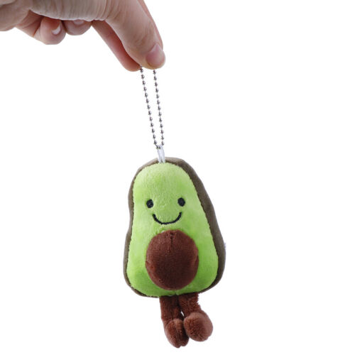 13cm Avocado Keychain Früchte Plüschtier Puppe Schlüsselanhänger Kind Spielze*PF 