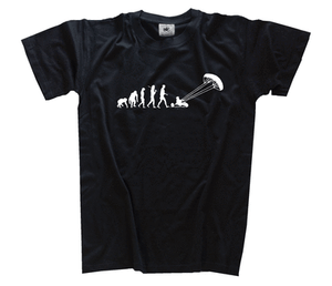 Standard Edition Cerf-volant Buggy kitebuggy surfer EVOLUTION t-shirt s-xxxl Nouveau
