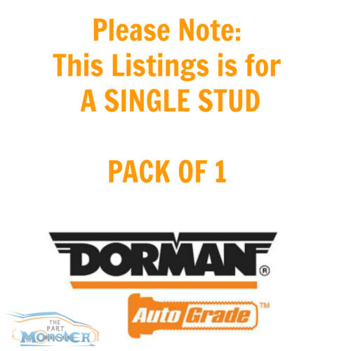 Wheel Lug Stud-Stud Boxed Rear Dorman 610-440 fits 00-11 Ford Focus