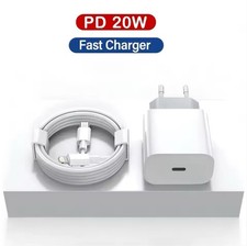 2-in-1 PD 20W Schnellladegerät set für iPhone 14 13 12 11 Ladekabel Ladegerät
