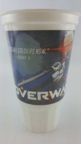 Taco Bell Overwatch Collectible Cup Bundle Winston Soldier 76 Tracer