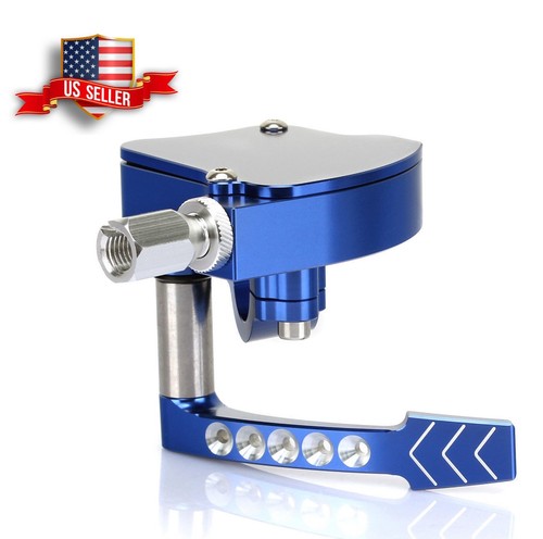BILLET THUMB THROTTLE ASSEMBLY FOR YAMAHA BANSHEE YFZ RAPTOR 350 660 700 BLUE