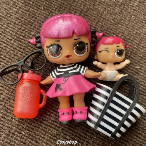 Real LOL Surprise Dolls CHERRY Glam & Lil Cherry Toy Glitter Series 2 toys