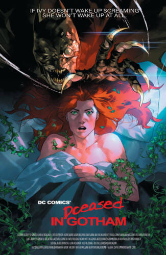 Dceased #2 (DC 2019) Horror Variant Poison Ivy Nightmare of Elm Street Homage
