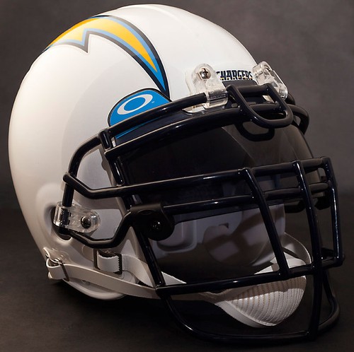 NAVY BLUE SAN DIEGO CHARGERS Schutt RJOP-UB-DW Football Helmet Facemask