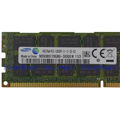 Samsung 8GB 2X 4GB 2RX4 DDR3-1600MHz PC3-12800R ECC REG Registered Server ram