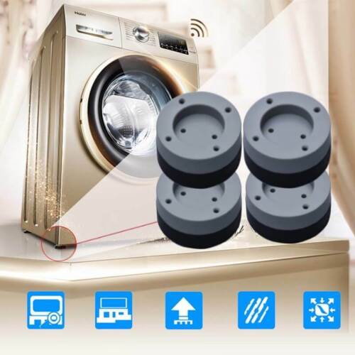 Details about  &nbsp;4pcs Anti-slip Noise-reducing Washing Machine Feet Non-slip Mats Refrigerator