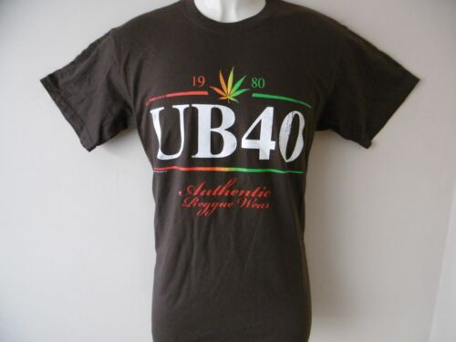 *NEW* OFFICIAL AUTHENTIC UB40 UB 40 2007 EUROPE TOUR BROWN T SHIRT S M REGGAE