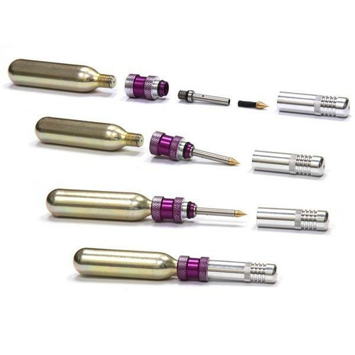 Dynaplug Air Tubeless Route Pneu Réparation et l/'inflation Kit Noir