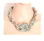 Bohemia Cluster Twist Pendant Beads Short Temperament Necklace Chain Collar