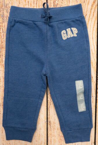 NWT Boys Baby Gap Sweat Pants Sz 18-24M Blue Lapis 