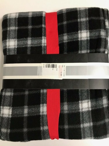 Men/'s Beverly Hills Polo Club Lounge Set Sleep Pants Size Small Black Plaid NEW