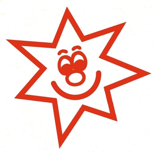 TimeTEX Set Siebdruck-Stempel /"Perpetuum/" Stern