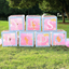 1st Birthday Transparent 3//4 Boxes Balloon Letter ONE BABY LOVE Home Party Decor