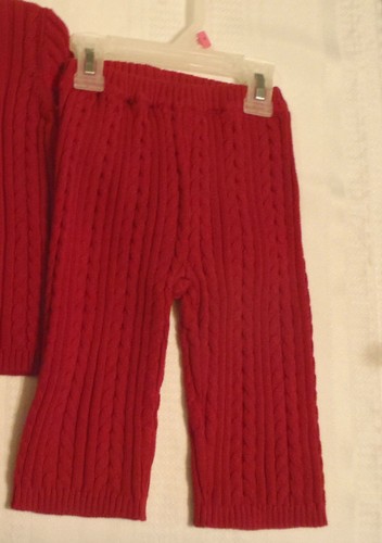 GYMBOREE 6 12 18 24 Choice Gingerbread Cookies Red Button Sweater or Pant NWT