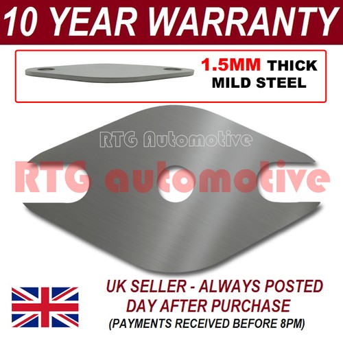 SEAT IBIZA MULTI FIT EGR VALVE BLANKING PLATE 1.5MM STEEL HA