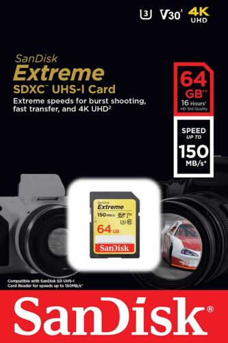 SD SanDisk Memory Card For Nikon Coolpix P1000 Digital Camera 