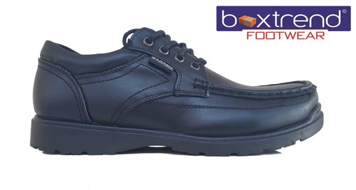 NEW BOYS SCHOOL SHOES PARTY BLACK WEDDING SMART LACE UP BOOTS CASUAL JUNIOR 1-5