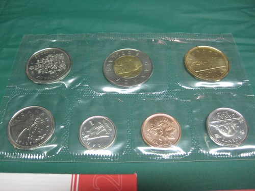 NO GST//HST 1999 Canada Prooflike Set incl Envelope and COA