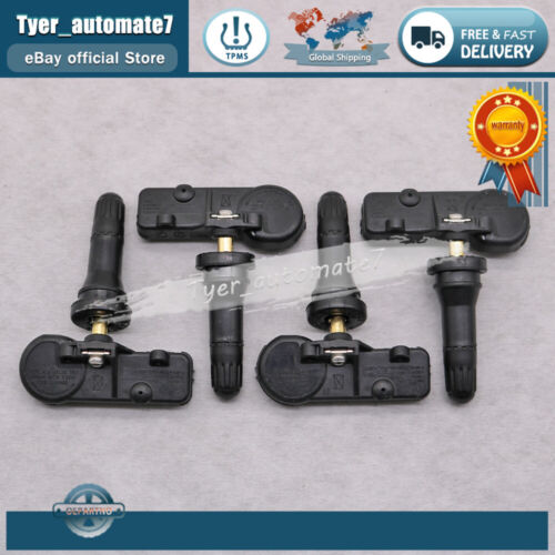 4x OEM TPMS Tire Pressure Monitoring System For Jeep Wrangler Grand Dodge 