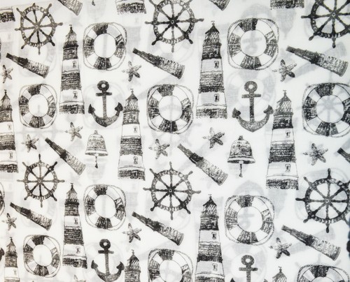 Schlauchschal Maritim LoopSchal Rundschal Anker Leuchtturm Rettungsring Nautisch