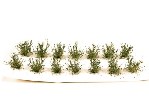 Polak Low Bushes Medium Green 9104 Model RR Railroad Finest Foliage Scenery HO