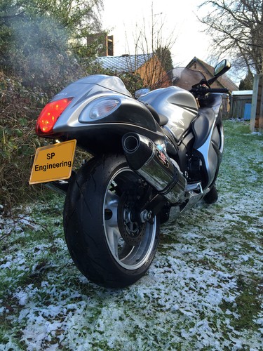 SP Engineering Stainless 2008 Tail Tidy Suzuki GSX1300R Hayabusa