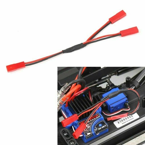 For 1//10 Traxxas TRX-4 RC Crawler Car GRC ESC Y Cable Cord Power Supply Y Wire
