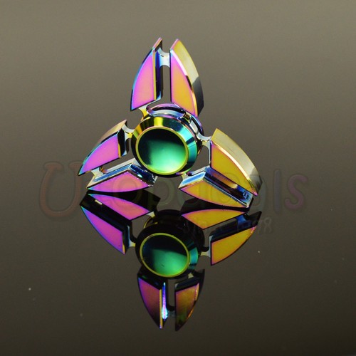 Triangle Alloy Fidget Hand Spinner Finger Toy EDC Focus Gyro GiftUS Seller