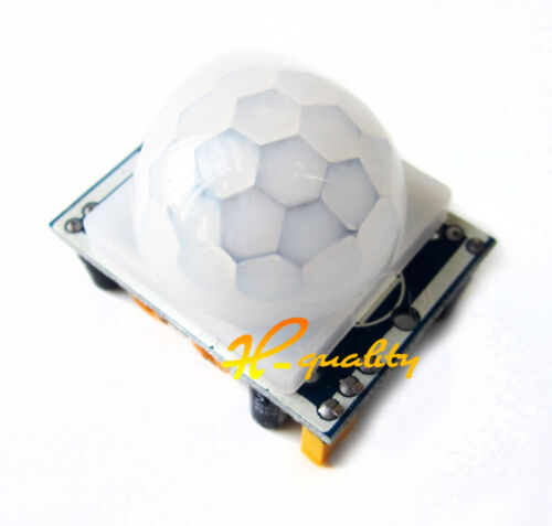 2pcs ajustar ir Pyroelectric Infrared Ir Sensor De Movimiento Pir Detector Hc-sr501